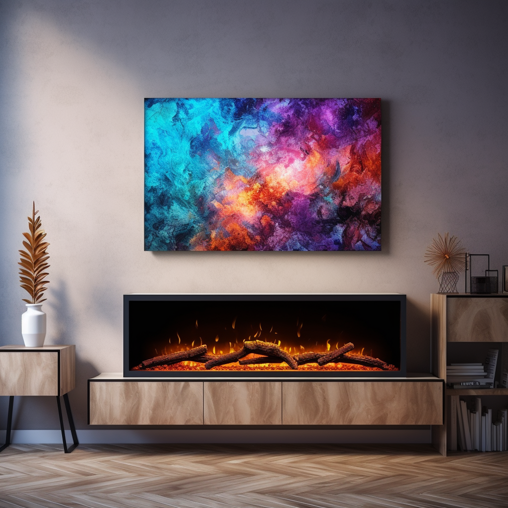 Kominki elektryczne do zabudowy Termofol 1500W 3D LED foliegrzewcze.pl