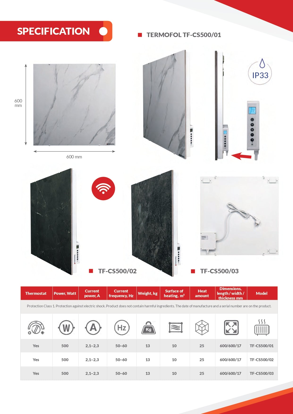 Ceramiczny hybrydowy panel grzewczy Termofol foliegrzewcze.pl