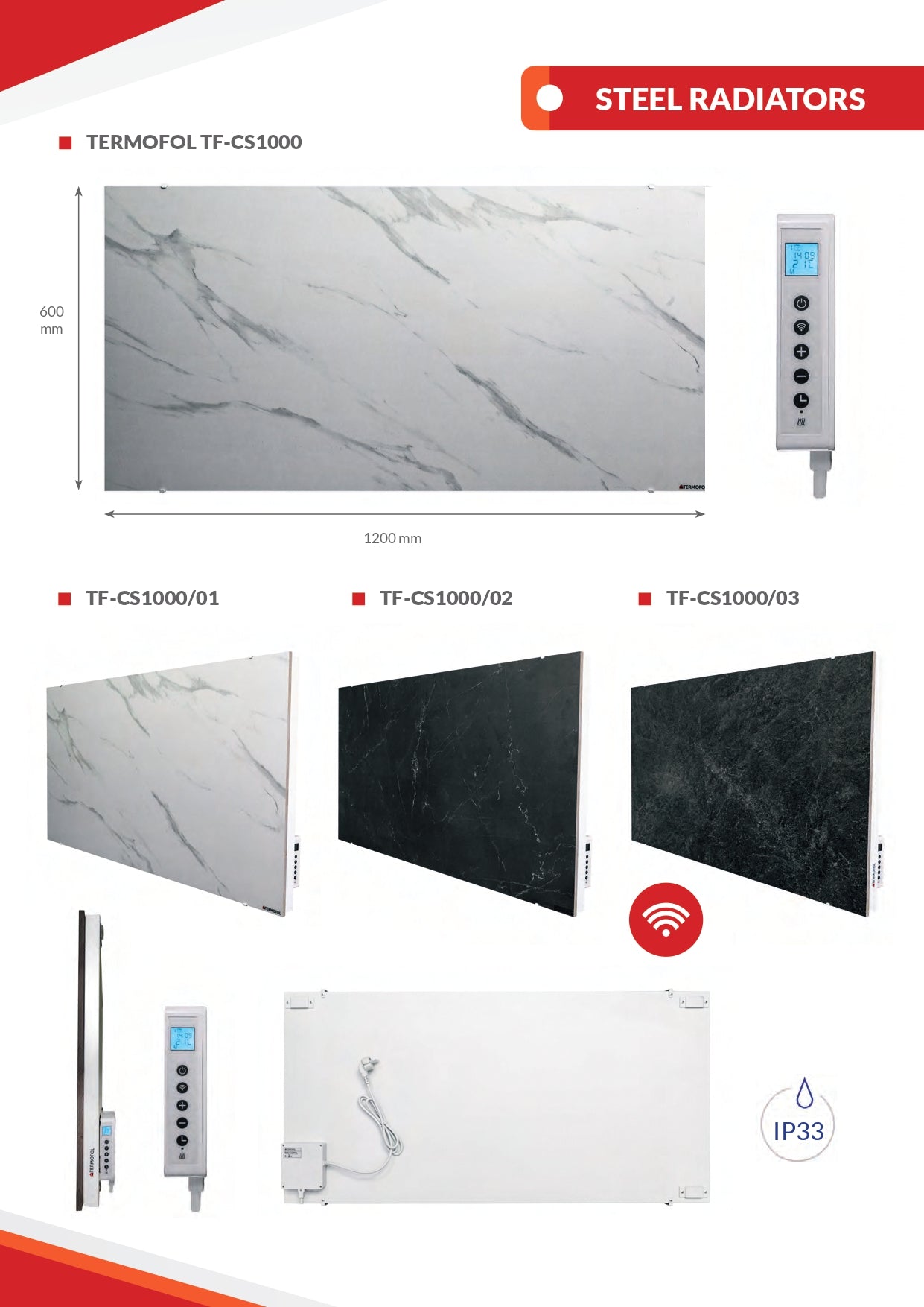 Ceramiczny hybrydowy panel grzewczy Termofol foliegrzewcze.pl