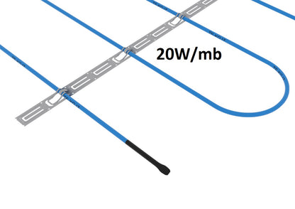 PRZEWODY GRZEWCZE do akumulacyjnego ogrzewania podłogowego TF-KGJZ 10W/mb i 20W/mb